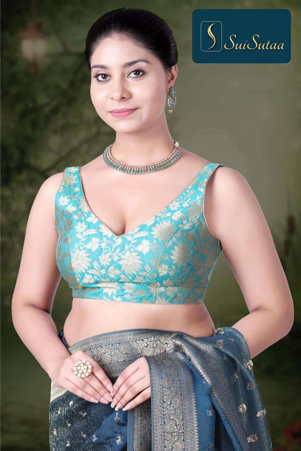 Sleeveless blouse