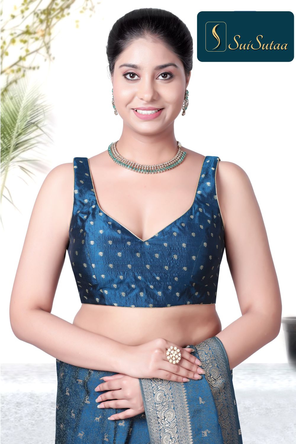 Sleeveless blouse