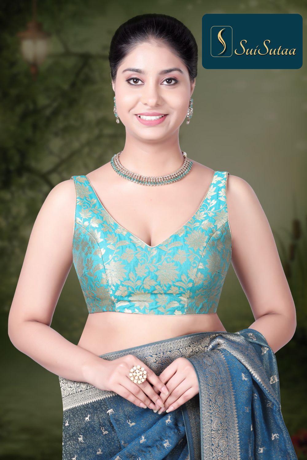 Sleeveless blouse