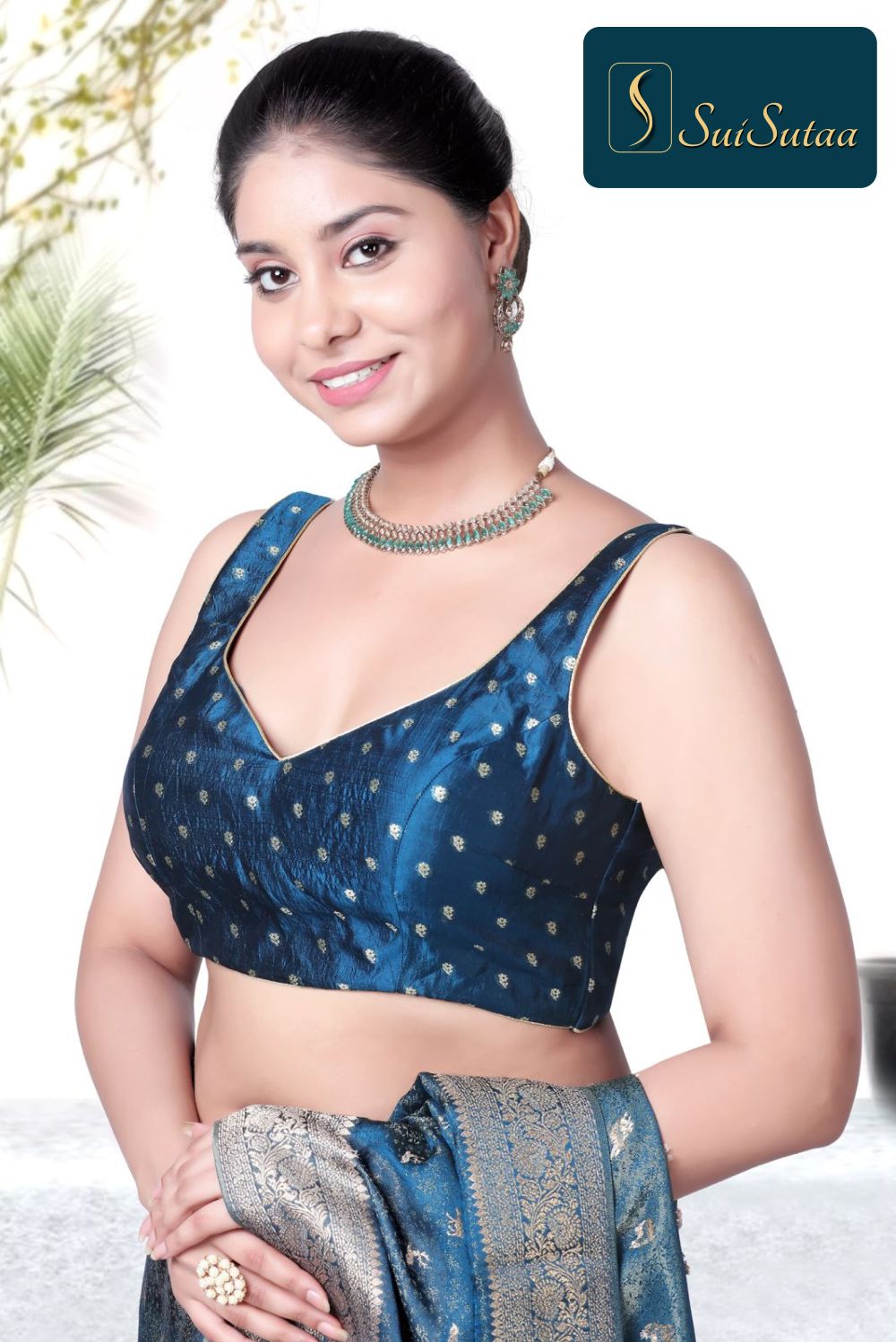 Sleeveless blouse