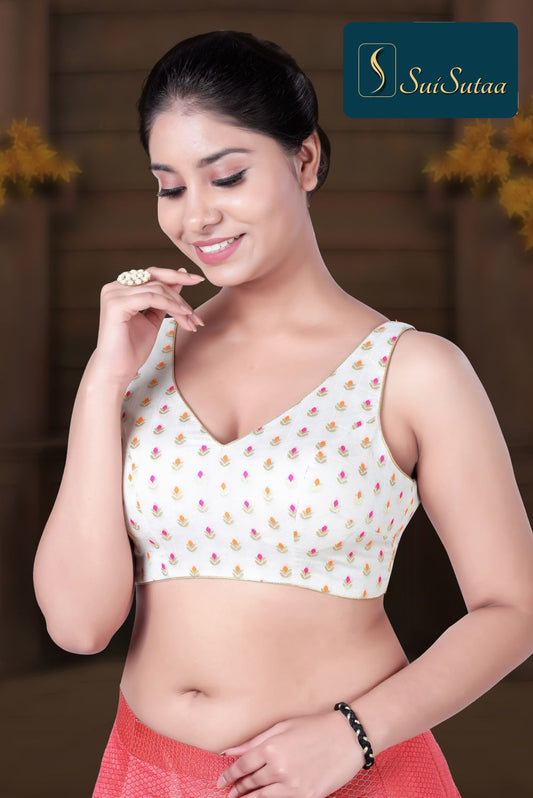 Chanderi Silk Blouse