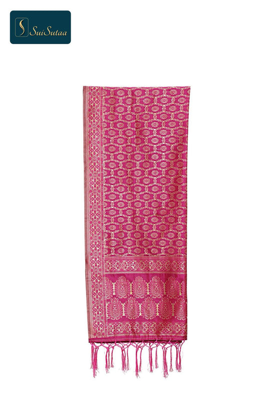 Broket Silk Dupatta